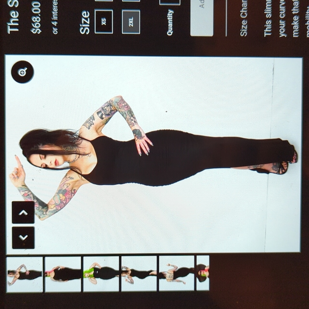 Foxblood the snatched dress 4x